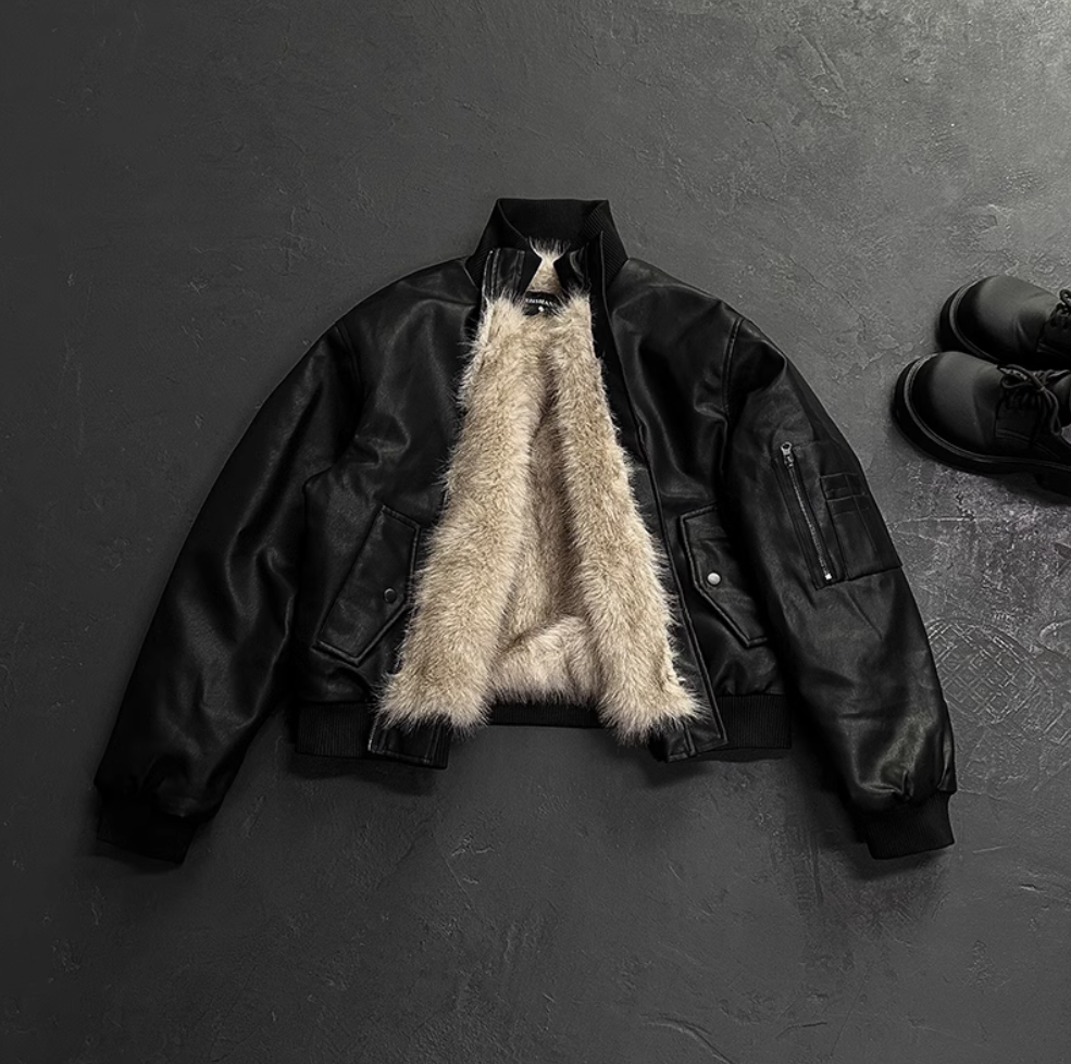 "Rebel&Leather" BOEING747 - Jacket