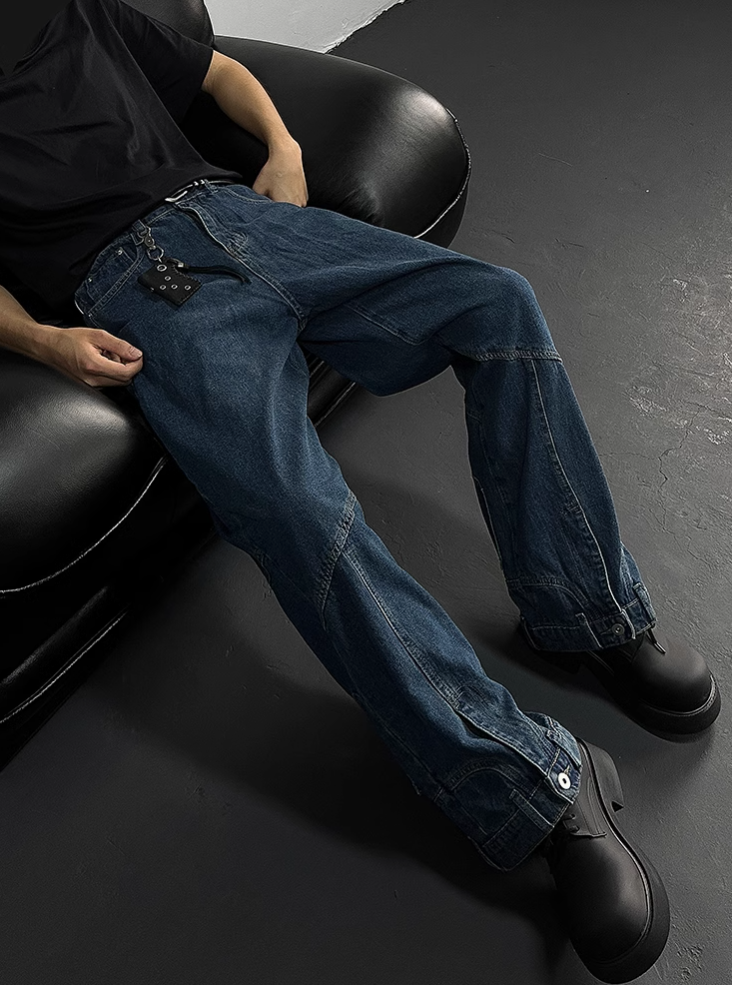 "Rebel&Leather" CASCADE - Baggy Pants