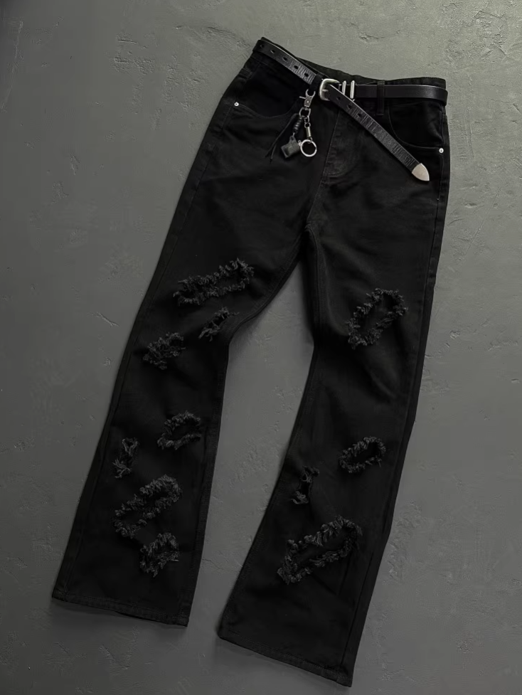 "Rebel&Leather" ATRAMIS - Denim Pants