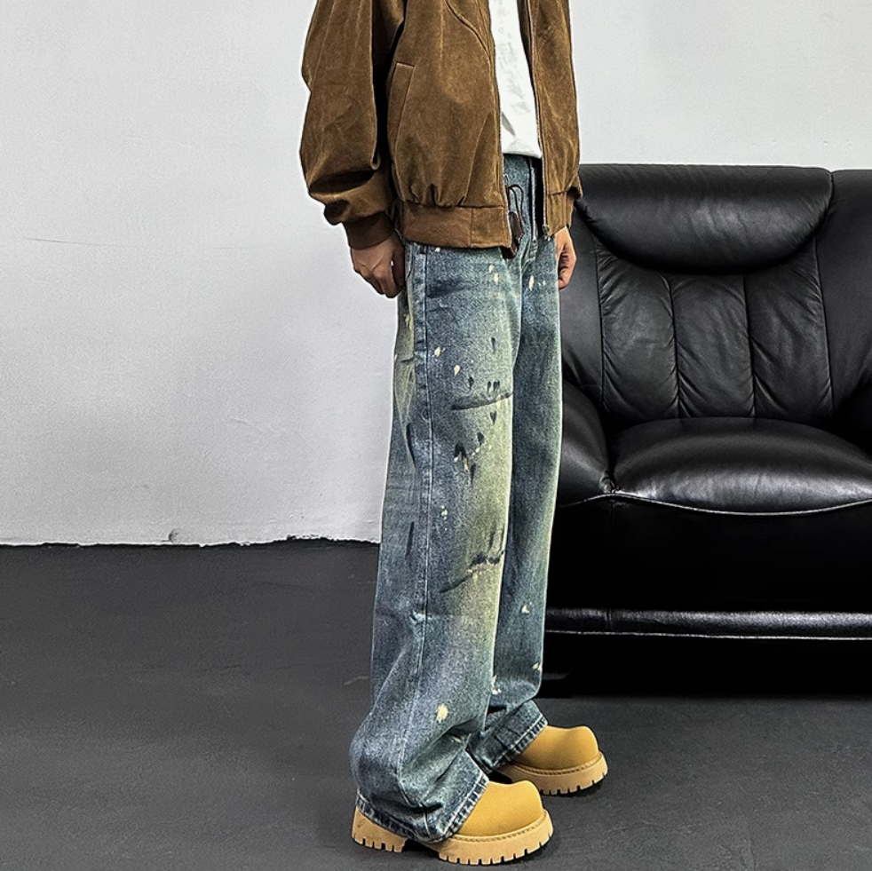"Rebel&Leather" PAOLO - Street Style Jeans
