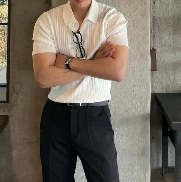 "AVIX" - Elegant Polo Shirt
