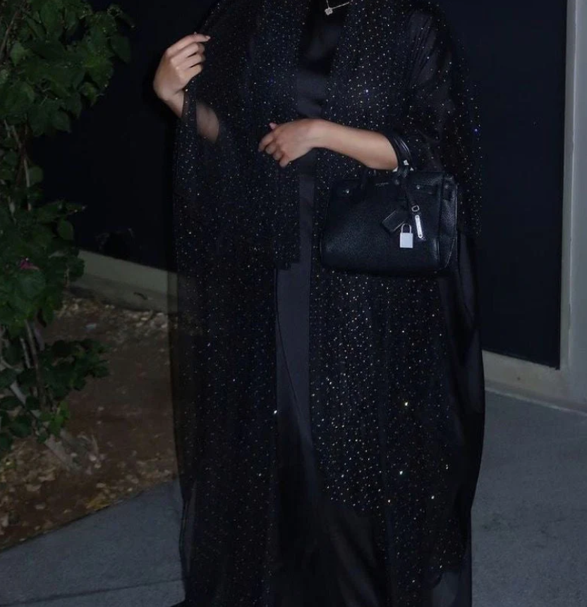 FIORE GLITTER Abaya