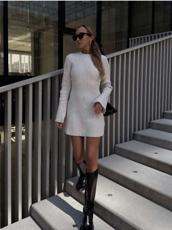 GRAZIA Sweater - Mini Dress