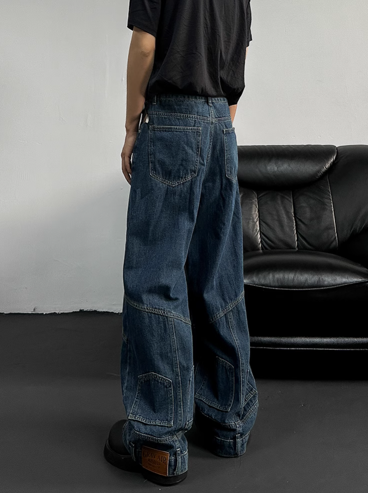 "Rebel&Leather" CASCADE - Baggy Pants