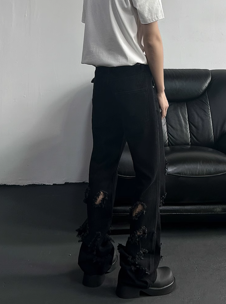 "Rebel&Leather" ATRAMIS - Denim Pants