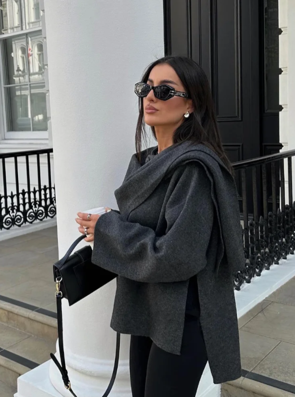 "Velure" Cape Coat