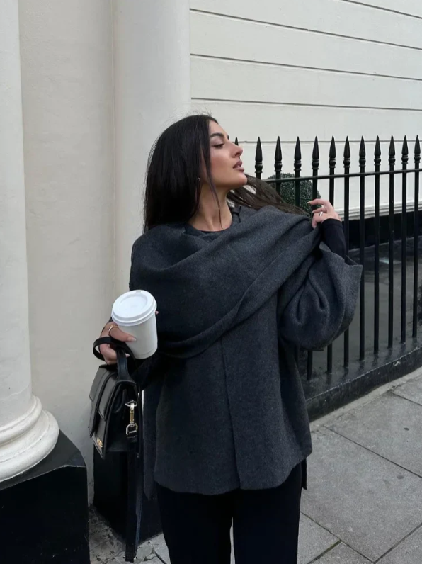 "Velure" Cape Coat