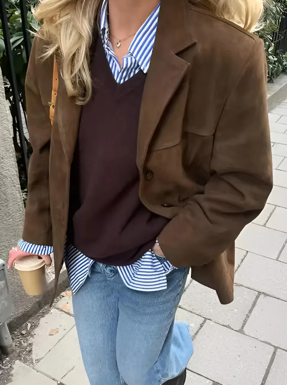 BIANCA - Buttoned Jacke