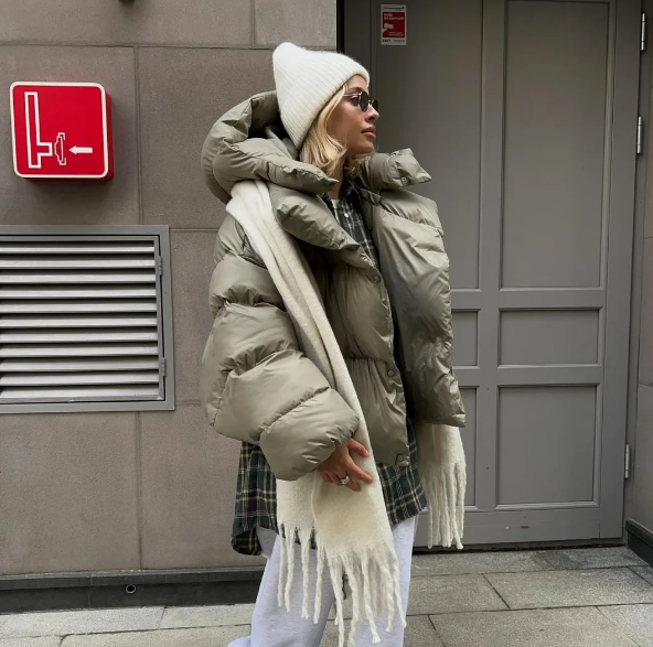 VIOLETTA - Oversized Puffer