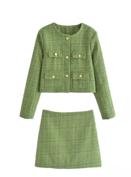 NADIA - Tweed Set