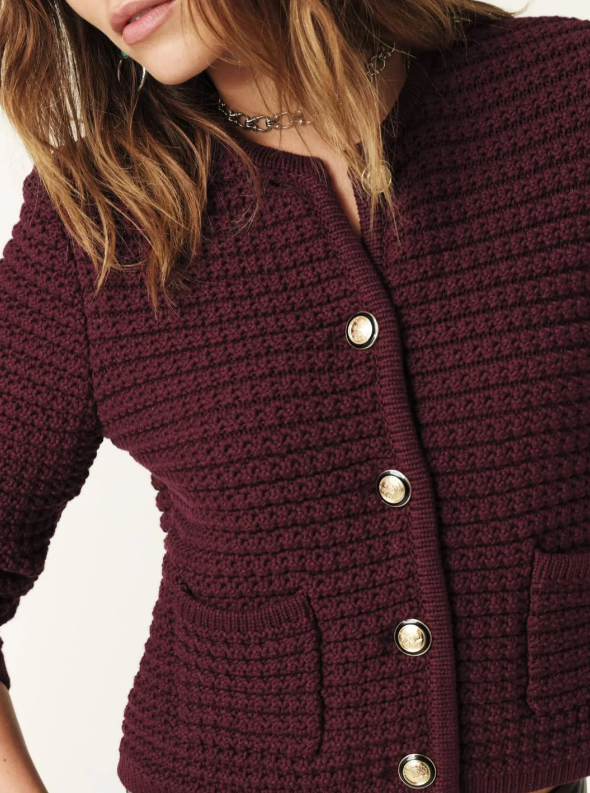 "Velure" - Knitted Cardigan