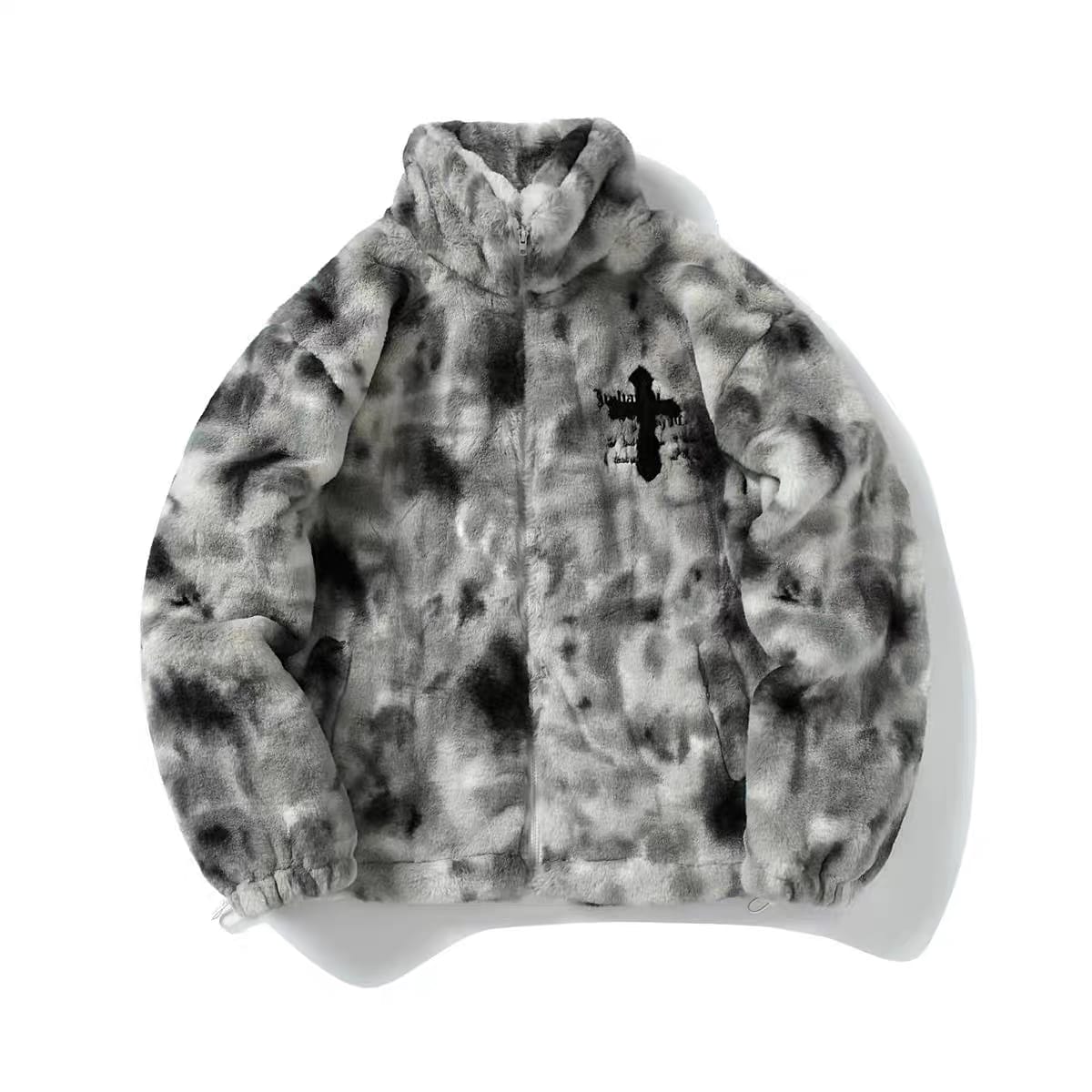 "Y2X" STONEWASHED WOLF - Lambwoll Jacket