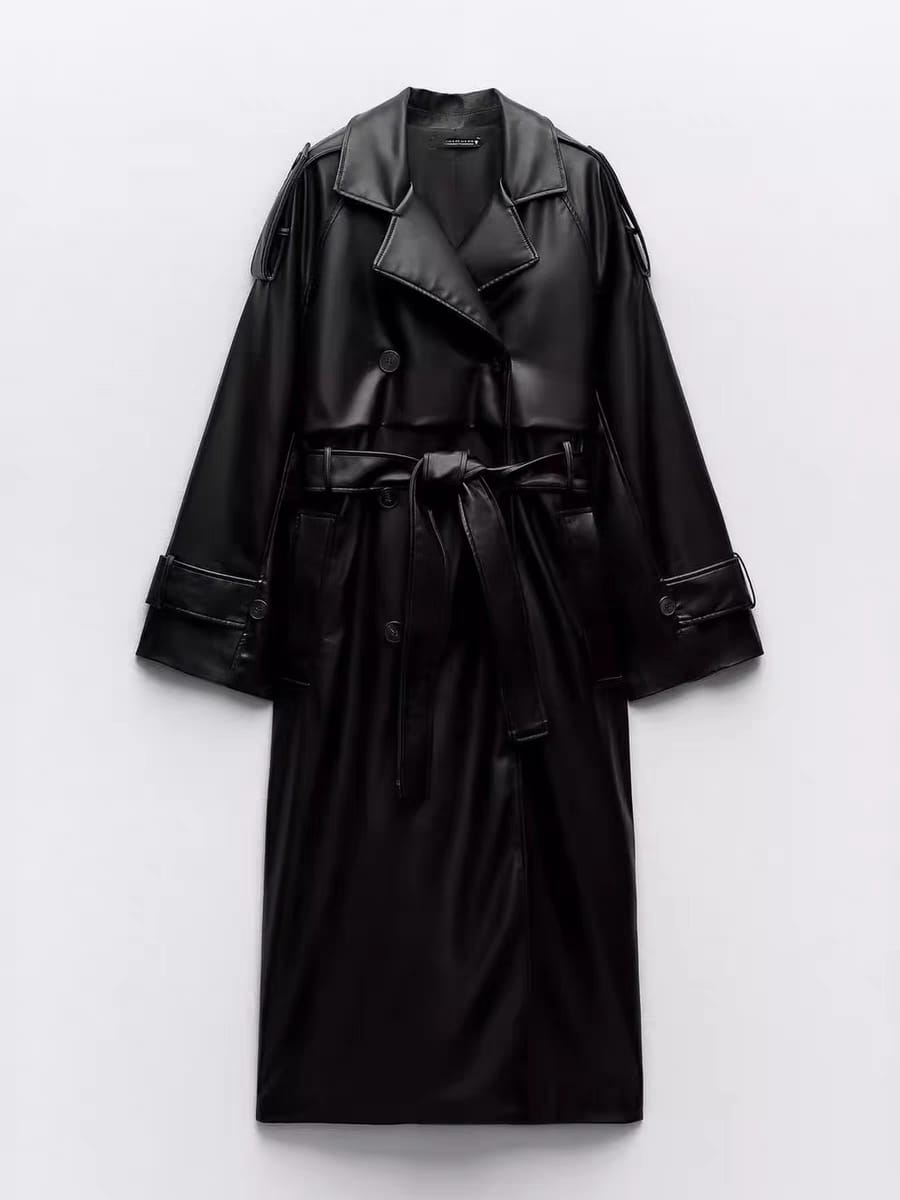 "ALLBLACKEVERYTH!NG" - Leather Coat