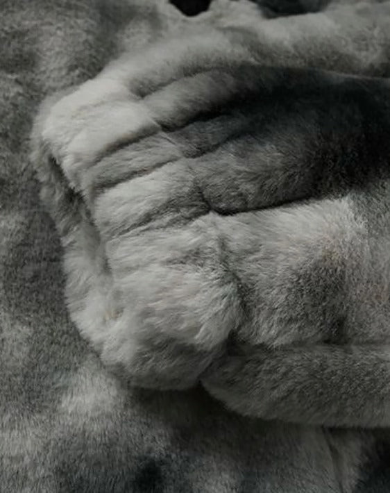 "Y2X" STONEWASHED WOLF - Lambwoll Jacket