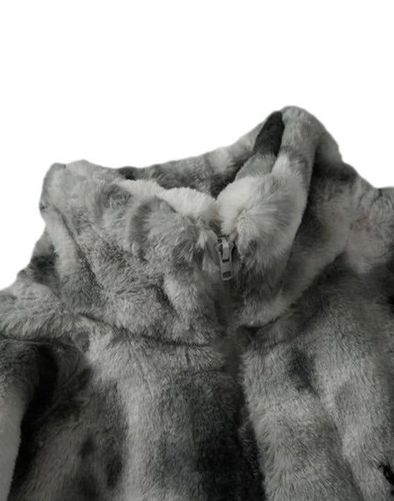 "Y2X" STONEWASHED WOLF - Lambwoll Jacket