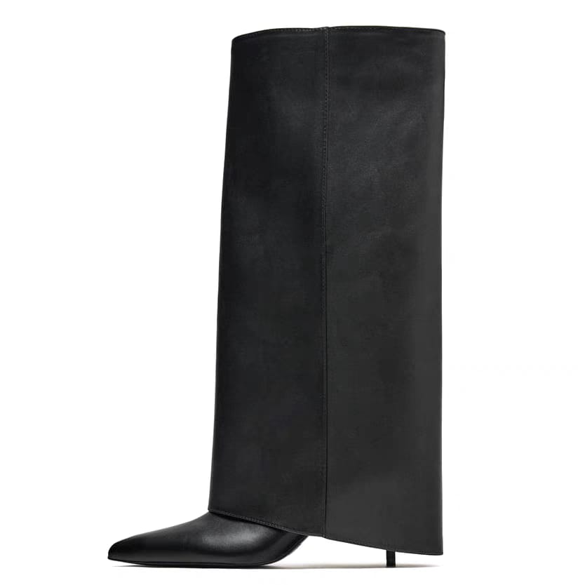 "Velure" Raven Stiletto - High heeled Boots