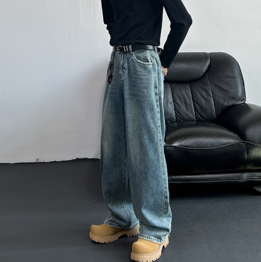 "Rebel&Leather" NUGGET - Street Style Jeans