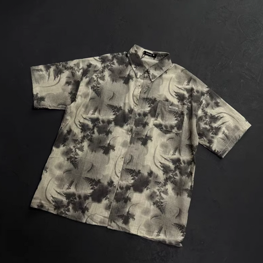 "Rebel&Leather" FOREST - Collared Shirt