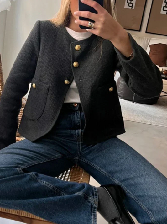 CELINE - Tweed Blazer