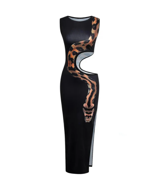 "Independent" Python - Mini Dress
