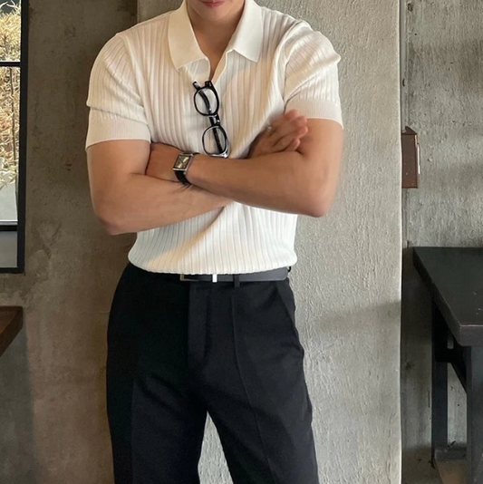 "AVIX" - Elegant Polo Shirt