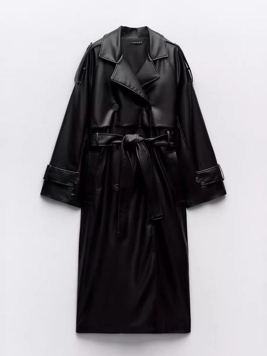 "ALLBLACKEVERYTH!NG" - Leather Coat