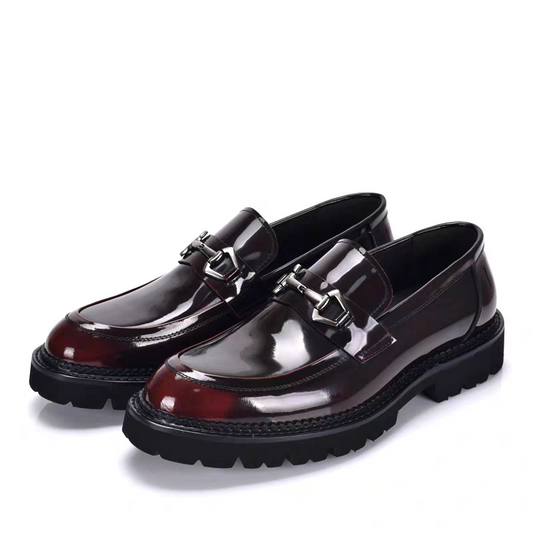 "VANGUARD" Leather Loafers - UNISEX